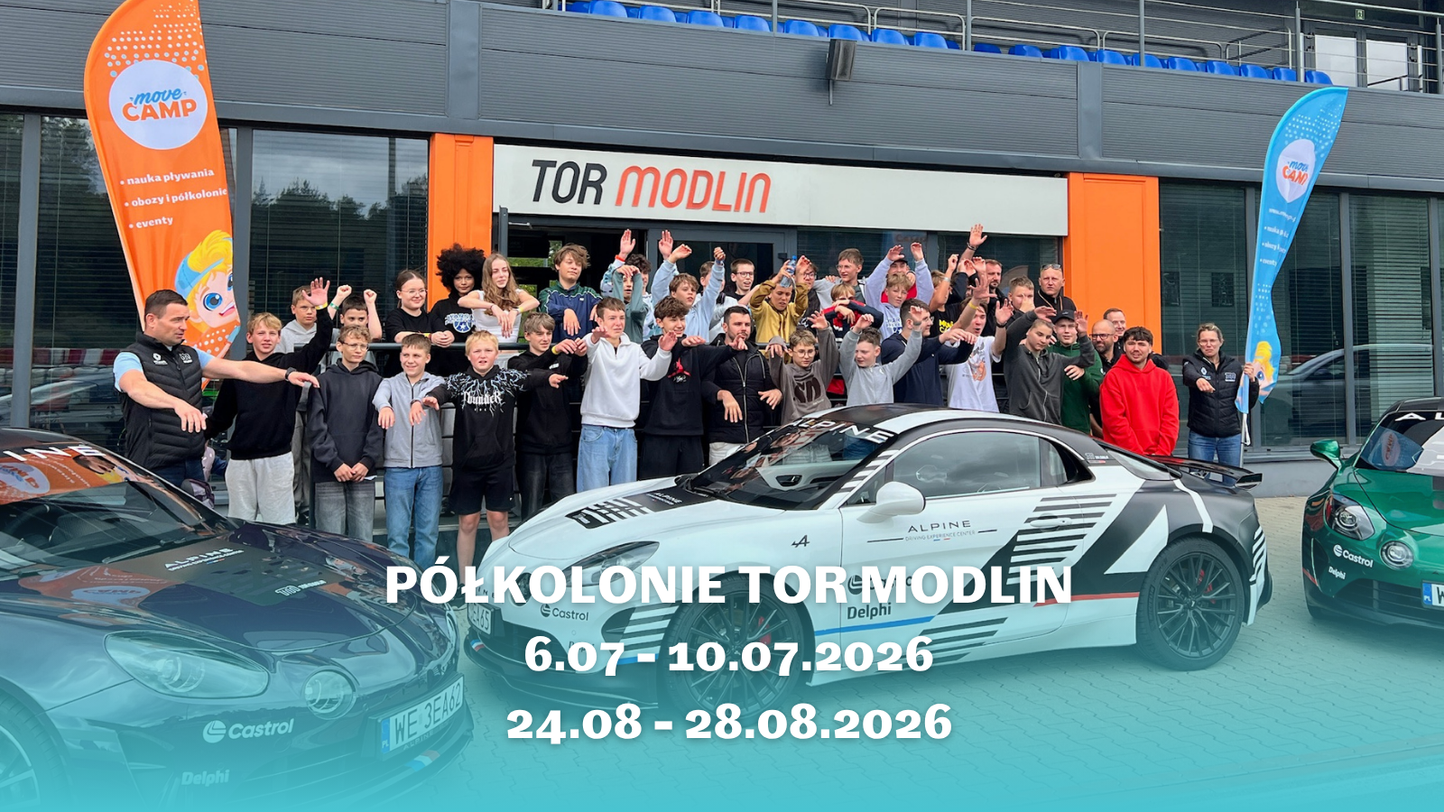 okładka półkolonie Tor Modlin