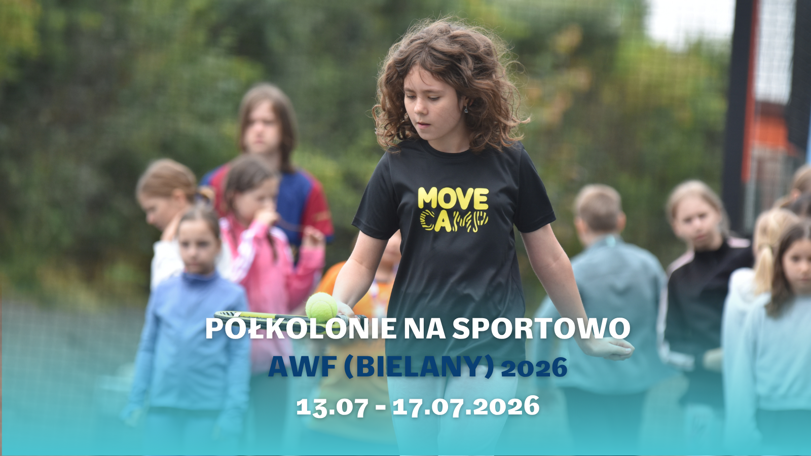 Okładka półkolonie AWF