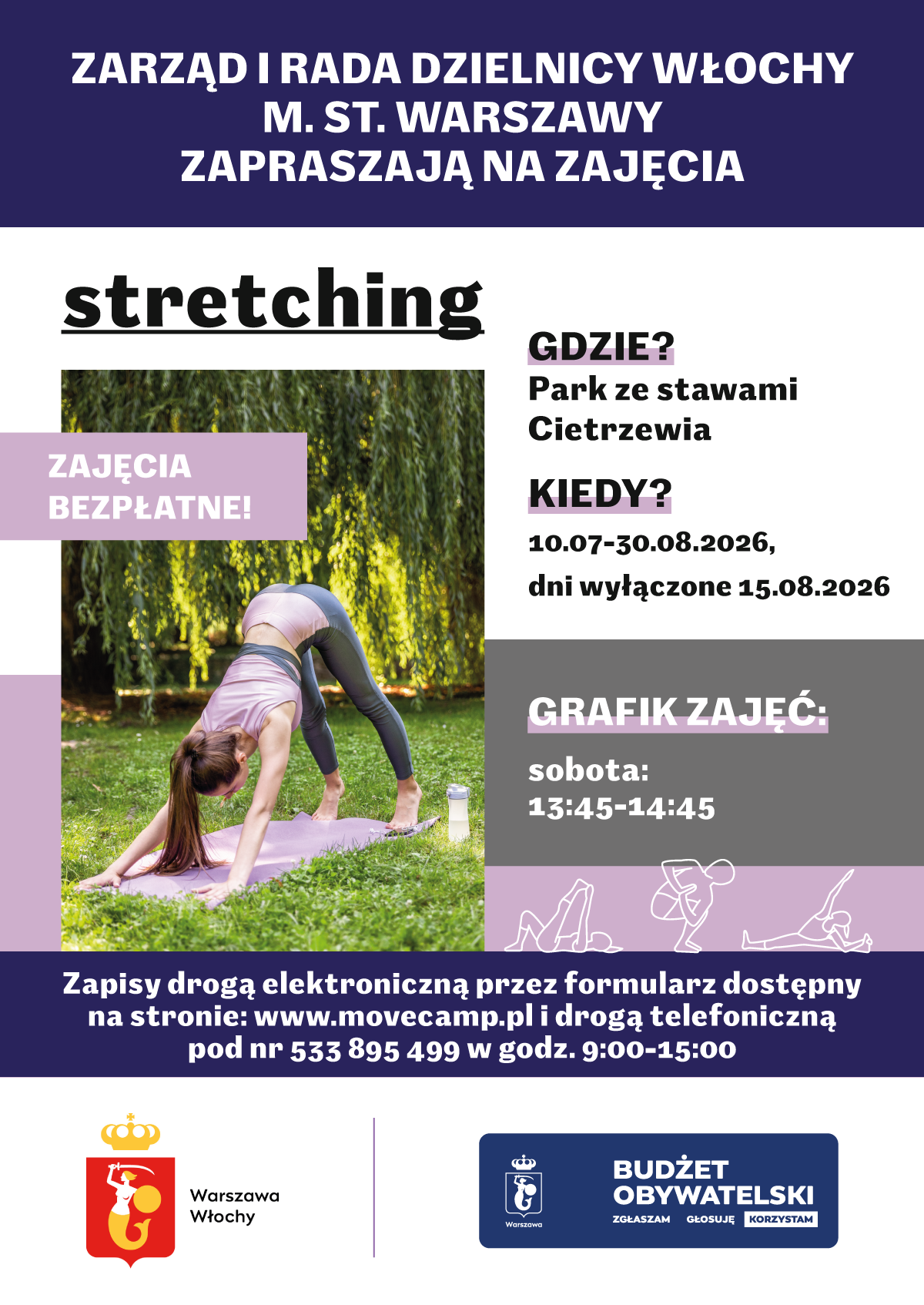 stretching